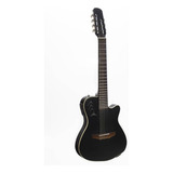 Violao Marques 7 Cordas Flat 23 Nylon Preto 7 vn 23bkseq