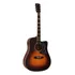 Violão Michael Eletrico Elegance Vmf440 Sunburst Top