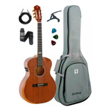 Violao Nylon Eletrico Sc301hcr Mgs