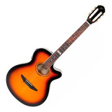 Violão Tagima Vegas Tuner Teq8 Sunburst Artistico Cutaway