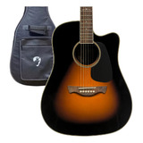 Violão Tagima Ws20 Sb C Bag Premium Rastilho E Nut Osso