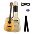 Violão Waldman Dcex-1041 Nt C/ Bag,cabo,palhetas,correia