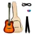 Violão Waldman Dcex-1141 Amb C/ Bag,cabo,palhetas,correia!