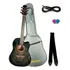 Violão Waldman Dcex-1841 Bkb C/ Bag,cabo,palhetas,correia