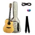Violão Waldman Dcex-2041 Nat C/ Bag,cabo,palhetas,correia