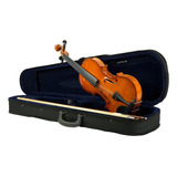 Violino 4/4 Arco Madeira C/ Breu Cavalete Estojo Luxo