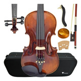 Violino 4 4 Eagle Vk 544 Completo Arco Breu Estojo Espaleira