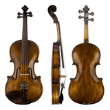 Violino 4 4 Envelhecido Brilho Orquestra Profissional Rolim