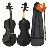 Violino 4 4 Tarttan Série 100 Preto Black Shine