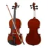 Violino Arco Breu Cavalete Acústico 1/2 Estojo Luxo Konig