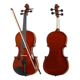 Violino Arco Breu Cavalete Acústico 1 4 Estojo Luxo Konig