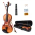 Violino Arco Breu Cavalete Acústico 4/4 Madeira Estojo Luxo
