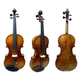 Violino Artesanal Profissional Modelo Guarneri 4 4 Completo