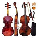 Violino Clássico Profissional 4 4 Envelhecido