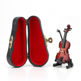 Violino Dollhouse Violino Em Miniatura