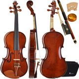 Violino Eagle 4 4 Ve441 Case Breu E Arco Promoção 