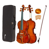 Violino Eagle 4 4 Ve441 Estojo Breu Arco Completo