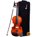 Violino Eagle Envelhecido Ve244 case