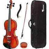 Violino Eagle Vk544 4 4 Envelhecido Com Case Breu E Arco