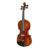 Violino Eagle Vk544 Sólido Envelhecido 4 4 Com Case Luxo
