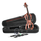 Violino Elétrico Stagg Evn x 4 4 Completo Nf e