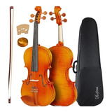 Violino Hofma By Eagle 4 4 Hve242 Envernizado Completo
