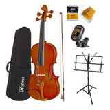 Violino Hofma By Eagle Hve 231 Tamanho 3 4 Acessórios
