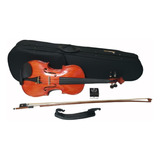 Violino Rolim Orquestra Fundo Inteiro Kit Em Ébano