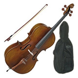 Violoncelo Cello Eagle Ce210 Envelhecido Completo