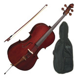 Violoncelo Eagle Ce200 3 4 Cello Profissional C Estojo