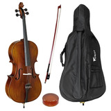 Violoncelo Profissional 4 4 Cello Eagle Ce310 C Estojo