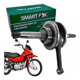 Virabrequim Completo Honda Pop 100 2007 A 2015 C Rolamentos