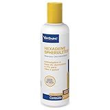 Virbac Shampoo Hexadene Spherulites Tratamento Piodermites Para Cães E Gatos 250 Ml