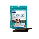 Virbac Veggie Dent Fresh Display 15 Tiras Mastigáveis Pequenas