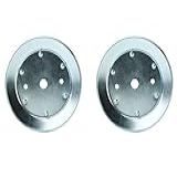 VIRTIONZ Polia De Eixo Compatível Com AYP 195945 197473 E Husqvarna 532195945 Polia De Eixo De 6 1 10 2 Cm  160 Mm Exata  é Para Decks De Cortador De Grama De 106 7 Cm E 116 8 Cm  Pacote Com 2