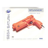 Virtua Cop Sega Saturn Box Stunner Arcade Gun New Raro A 