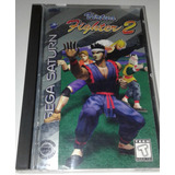 Virtua Fighter 2 Americano Original Completo Sega Saturn