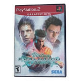 Virtua Fighter Evolution Dvd Ps2 Original Americano Encarte