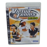 Virtua Tennis 2009 Ps3 Mídia Física Original Com Nota 