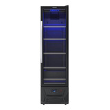 Visa Cooler Expositor Preto Venax 200l Alto Porta Vidro 220v