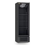 Visa Cooler Refrigerador Multiuso 400L Porta Vidro VCM400 Interna E Externa Preta   Refrimate 127V