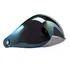 Viseira Azul Capacete Peels F-21 F21 Espelhada Original