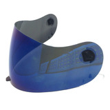 Viseira Azul Iridium Espelhada