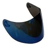 Viseira Azul Iridium Polivisor Compativel Agv K3 Sv K1 / Compact/nuvo Evo Tratamento Anti-risco