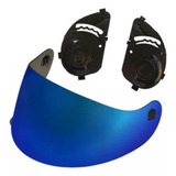 Viseira Azul Metalizad Reparo