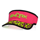 Viseira Beach Tennis Shark Feline Pink animal Print