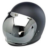 Viseira Bolha Bubble Cor Amarela Old School Harley Custom
