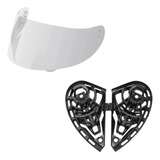 Viseira Capacete Agv K3 K4 Cristal Mais Reparos