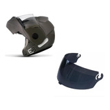 Viseira Capacete Ebf New E8 Ebf E08 Fume Polivisor 2 2mm