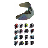 Viseira Capacete Helt New Race Colorida Iridium Camaleão
